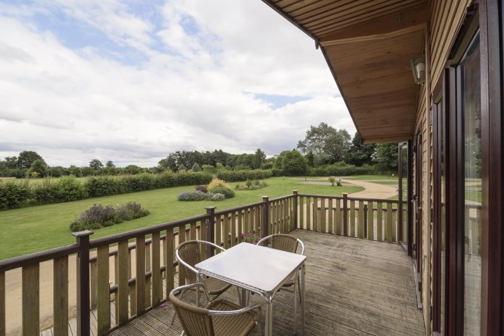 Cabin veranda